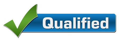 Qualified With Green Tickmark
